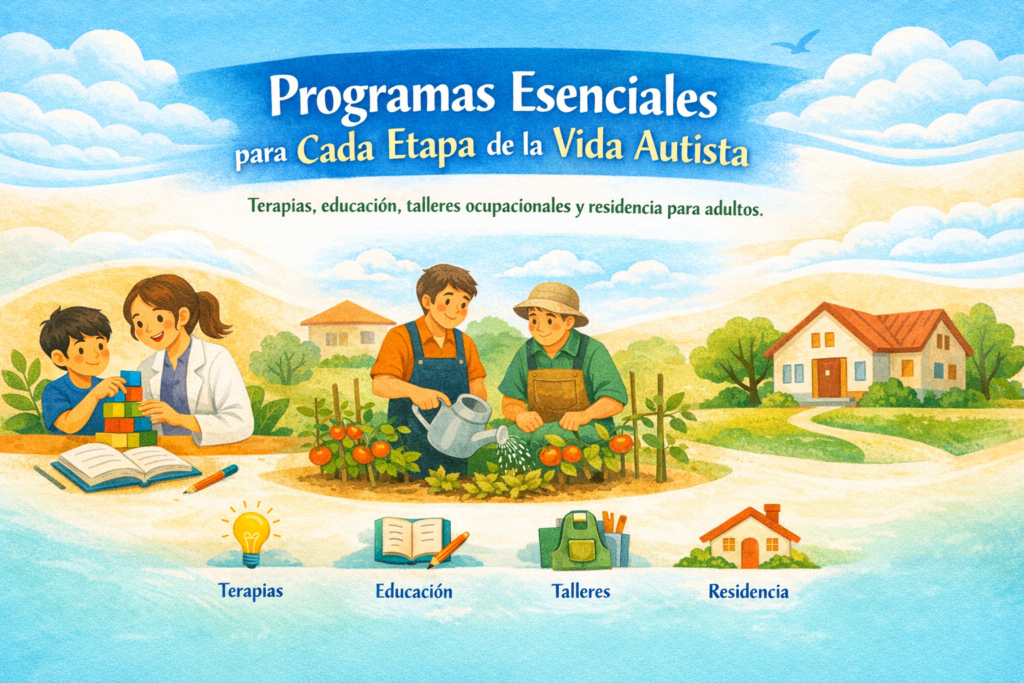 Programas Esenciales para Cada Etapa de la Vida Autista